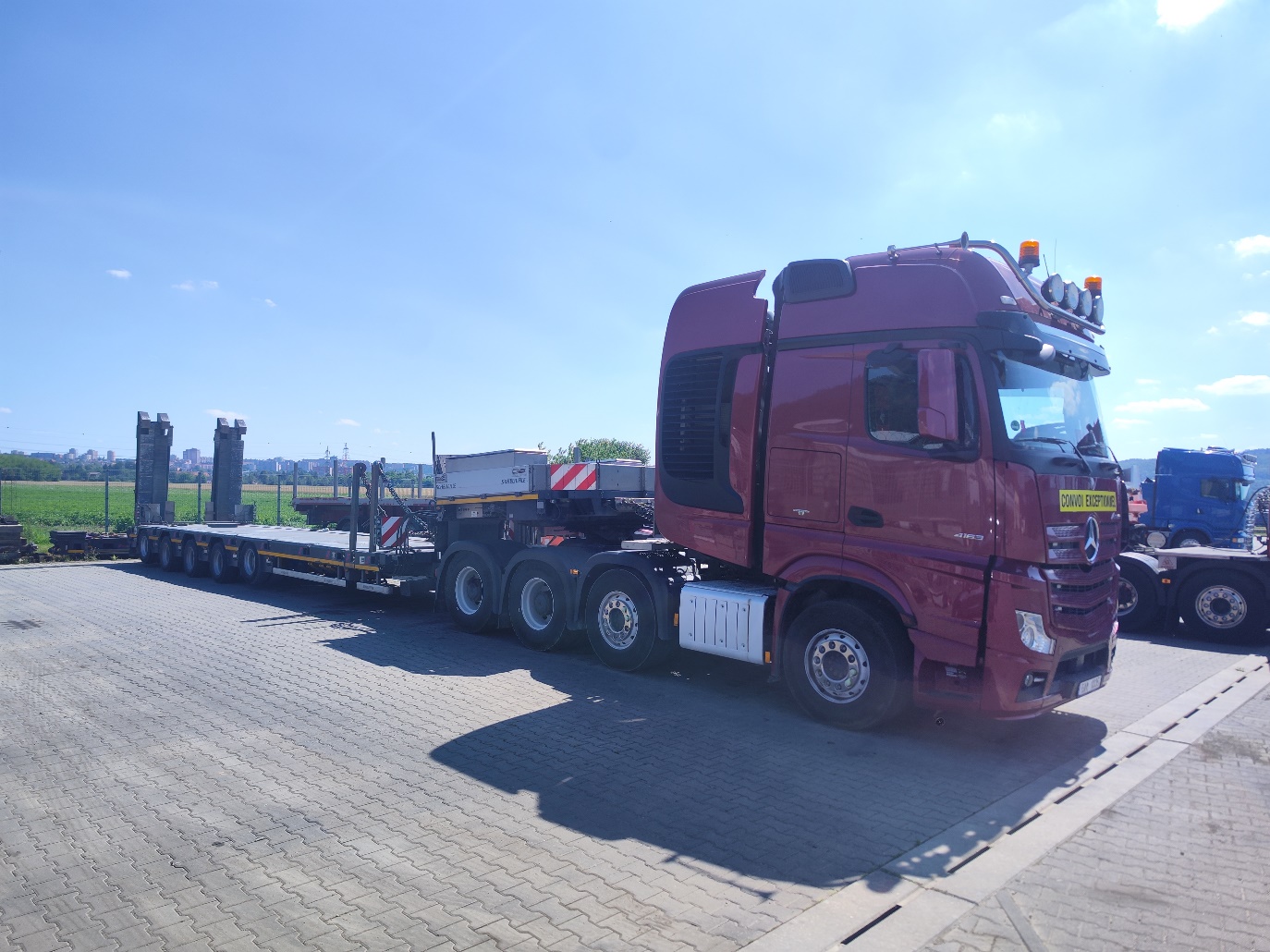 MB Actros 4163 SLT + Scheuerle 0+5 Euroaxle