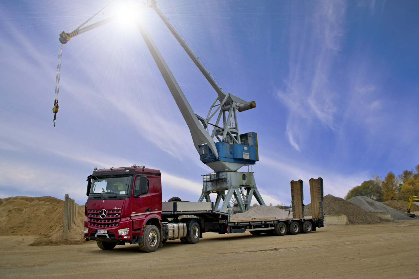 Scania S 590 6x4 + Goldhofer 03